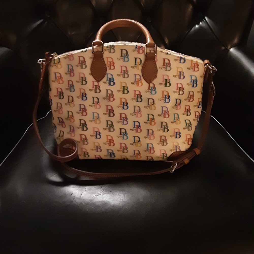 Dooney and Bourke 1975 Logo Satchel